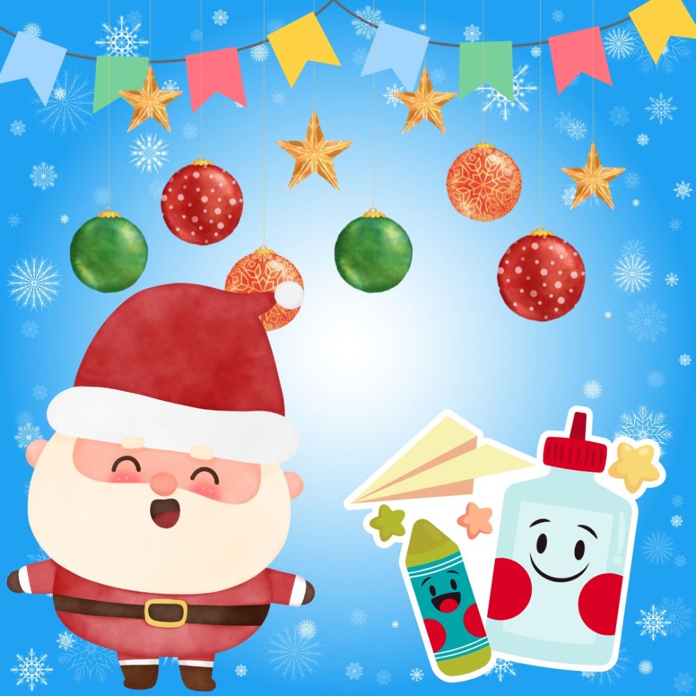 11am - 12pm Christmas Crafts and Santa's Grotto