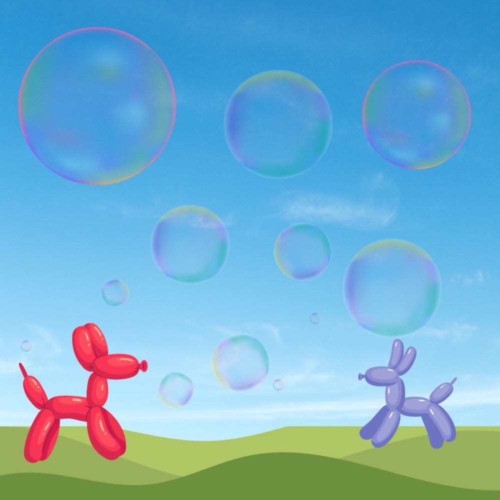 10am - 11.30am Bubbles and Balloons